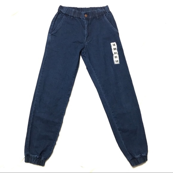 Denim - 💎 In Unisex blue jogger jeans